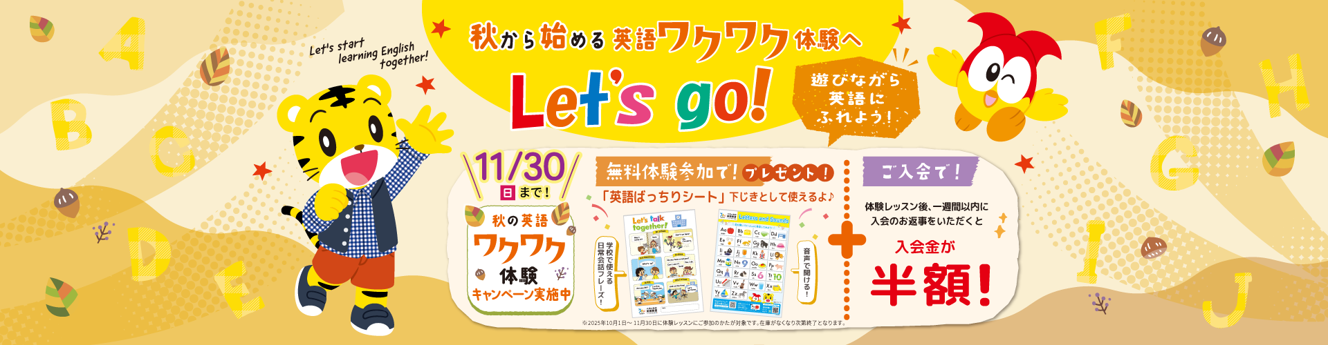 11月キャンペーンLP